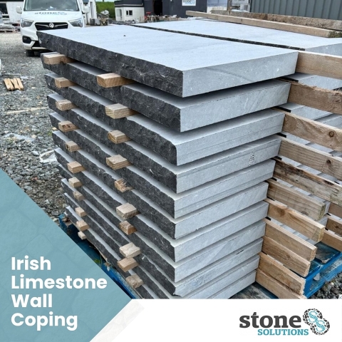 Irish Limestone Wall copings by Stone Solutions NI Irish Limestone Wall copings by Stone Solutions NI