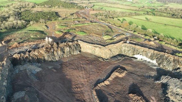 Blast at Our Basalt Quarry Site with FP McCann. Stone Solutions Northern Ireland. Blast at Our Basalt Quarry Site with FP McCann. Stone Solutions Northern Ireland.