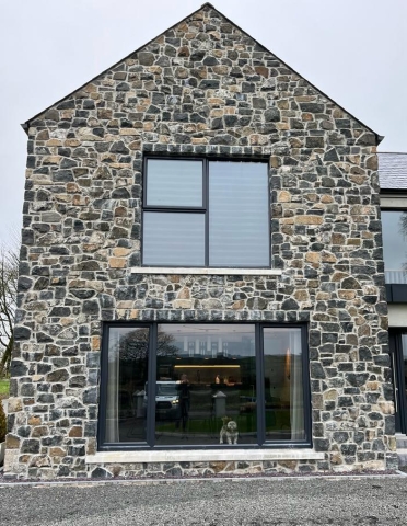 Basalt Stone Cladding in Co.Antrim Basalt Stone Cladding in Co.Antrim